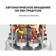 Электрошашлычница профессиональная FlyBat DC-7811 40 x 21 см на 6 шампуров 1000W - изображение 5