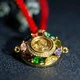 Браслет Турмалиновый для здоровья Ветряная мельница из красной нити символ удачи - изображение 2