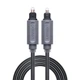 Оптичний кабель Ugreen AV122 Toslink (Сірий, 3м) - изображение 2