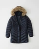 Парка Abercrombie & Fitch AF5456W M 10183 Темно-синя - зображення 2
