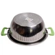 Дуршлаг Kamille KM-4357-GR (22 см) зеленый - изображение 2