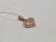 Золотая подвеска "Сердце". 310155_А - изображение 3