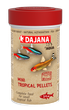 Корм для мальков и мелких рыб Dajana MINI TROPICAL PELLETS 250 мл/50 г - изображение 1