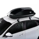 Автобокс на крышу автомобиля Cruz 340 140x80x45 черный глянец - изображение 1
