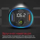 Bluetooth FM-трансмиттер Promate PowerTune-38W USB-A OTG/USB-A QC3.0/USB-C PD Black (powertune-38w.black) - изображение 4
