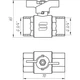 Кран кульовий прямий SELBA 3/4″ ВР ЖБ SL1507 - зображення 3