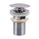 Донный клапан Globus Lux HG15-03A для умывальника, хром (Click-clack) - изображение 2