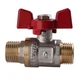 Кран кульовий прямий Q PROFESSIONAL 1/2″ ЗЗ КБ PN40 QP153 - зображення 1