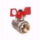 Кран кульовий прямий SOLOMON 1/2″ ВВ КБ PN40 B1007 - зображення 1