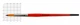 Кисть синтетика Kolos Carrot 1097R круглая №8 кор. ручка (4823064901658) - изображение 1