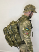 Рюкзак тактический, военный, крепкий UKR-TAC, Cordura 600D пиксель 55 л - изображение 3