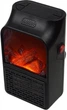Обогреватель электрический тепловентилятор портативный FLAME с LCD дисплеем и имитацией камина 500W - изображение 5