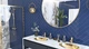 Умивальник Rea Nel 39x47 gold (Rea-u6331) (00138546) - зображення 4