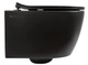 Унітаз Isvea Sentimenti Neo rimLess 51x36,3 (10AR02010 black matt) - зображення 3