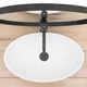 Умивальник Rea Pamela 33x53 white (REA-U4603) - зображення 3