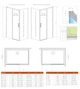 Душевая дверь Radaway Idea KDJ 100x200,5 стекло прозрачное левая (387040-01-01L) - изображение 3