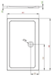 піддон Radaway Doros Plus D 100x120 (SDRPD1210-01) - зображення 2