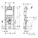 Унітаз Rea Raul + сидіння slim soft-close + інсталяція Geberit Duofix (REA-C9660+458.126.00.1) - зображення 3