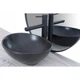 Умывальник Rea Sofia 34,5x40,9 black (REA-U0333) - изображение 2