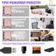 Мини кондиционер Air Cooler M201 Розовый портативный USB охладитель с подсветкой - изображение 3
