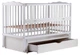 Кровать Babyroom Веселка DVMYO-3 маятник, ящик, откидной бок бук белый - изображение 3
