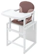 Стульчик-трансформер Babyroom Пони-240 белый шоколад / капучино - изображение 2