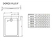 Душевой поддон RADAWAY Doros Plus F 120x70 SDRFP1270-01 - изображение 2