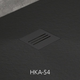 Душовий піддон RADAWAY Kyntos F 140x80 колір чорний HKF14080-54 - зображення 6