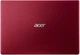 Ноутбук Acer Aspire 3 A315-34 (NX.HGAEU.006); 15.6" FullHD (1920x1080) TN LED матовий / Intel Celeron N4000 (1.1 - 2.6 ГГц) / RAM 4 ГБ / HDD 1 ТБ / Intel UHD Graphics 600 / ні ОП / LAN / Wi-Fi / BT / веб-камера / Без ОС / 1.94 кг / червоний - зображення 8
