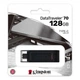 USB флеш накопитель Kingston 128GB DataTraveler 70 USB 3.2 / Type-C (DT70/128GB) - изображение 3
