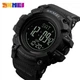 Мужские тактические часы Skmei 1356 Compass (с компасом) для военных - изображение 2