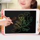 Графический планшет цветной для рисования со стилусом детский беспроводной LCD 8.5 дюймов Black-Pink (GP85P) - изображение 2