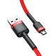 Кабель для быстрой зарядки Baseus Cafule Micro USB to USB |2.4A, 1M| gray-black (CAMKLF-B09) - изображение 3