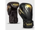 Рукавички боксерські VENUM Impact Boxing Gloves 10 унцій чорний/золотий (4152) - зображення 1