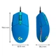 Мышь Logitech G102 Lightsync (910-005801) Blue USB - изображение 6