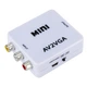 Адаптер video AV в VGA конвертер аудио видео сигнала AV2VGA преобразователь RCA тюльпаны на ВГА переходник ( AV2VGA ) - изображение 6