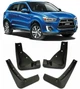Брызговики для Mitsubishi ASX 2010-2019 без арок, комплект из 4 штук. Xukey - изображение 1