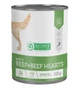 Вологий корм для дорослих собак з яловичиною і яловичим серцем Nature's Protection with Beef & Beef Hearts 800 г - изображение 1