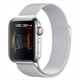 Металлический ремешок Fruct Milanese Loop Band для Apple Watch 42/44/45/46/49 mm Silver - изображение 1