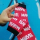 Носочки з принтами Marvel та написом зверху Розмір 25-27 основний колір Червоний - зображення 3