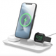 Док-станция Mophie 3-in-1 wireless stand for MagSafe White (403108005) - изображение 2