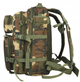 Рюкзак тактичний Dominator Warrior TAC Laser 36L Woodland Camouflage - изображение 3