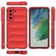 Силиконовый (TPU) чехол Deexe Terra Case для Samsung Galaxy S21 FE (G990) - Red - изображение 6