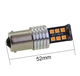 Светодиодная лампа с цоколем 1156 BA15s P21W 15SMD 2835 12V с обманкой и драйвером Жёлтая Autoexpect (11305) - изображение 2