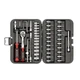 Набор инструментов 1/4", 46ед., Cr-V INTERTOOL ET-8046 - изображение 2