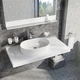 Раковина накладная на столешницу Ravak Ceramic Slim O 55 х 37 см (XJX01155001) - изображение 3