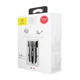 Автомобильное зарядное устройство Baseus Small Screw QC3.0 36W USB + Type-C PD Черный - изображение 8