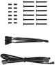 Набір вентиляторів Thermaltake Riing 12 LED RGB Radiator Fan Sync Edition (комплект з 3-х вентиляторів) Black (CL-F071-PL12SW-A) - зображення 5