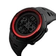 Спортивные часы мужские SKMEI влагозащита 5атм 1251 Black/Red - изображение 5