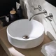 Geberit VARIFORM умивальник накладний, круглої форми Ø40см, без переливу (500.768.01.2) - зображення 4